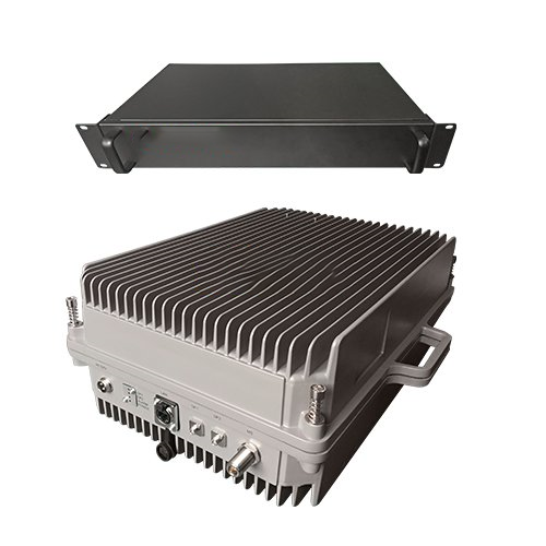  洪雅TETRA800数字警用集群数字光纤直放站远近端机