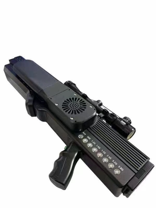  洪雅手持便携式枪型低空防御反制八通道